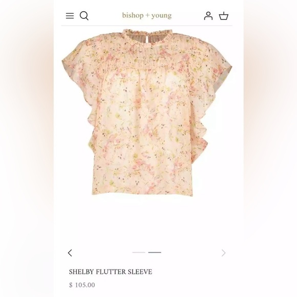 Bishop + Young | Shelby Flutter Sleeve (L) - Picture 10 of 10
